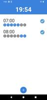 심플 알람 포스터