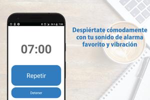 Despertar Simple ~ Alarma simple y elegante captura de pantalla 2