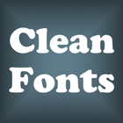 Clean Fonts Message Maker ไอคอน