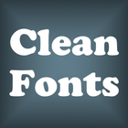 Clean Fonts Message Maker icône