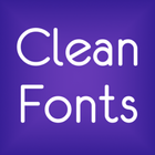 Clean Fonts Message Maker ikon