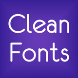Clean Fonts Message Maker آئیکن