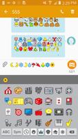 Emoji Font Message Maker captura de pantalla 2