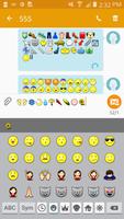 Emoji Font Message Maker Affiche