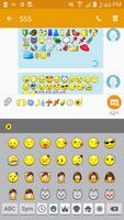 Emoji Font Message Maker Affiche