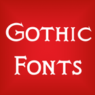 Gothic Fonts Message Maker 圖標