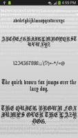 Gothic Fonts Message Maker gönderen