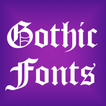 Gothic Fonts Message Maker