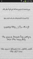 Handwritten Font Message Maker plakat