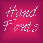 Handwritten Font Message Maker simgesi