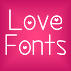 Love Fonts Message Maker icône