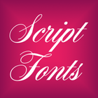 Script Fonts for Android ikon