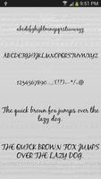 Script Fonts for Android 截图 2