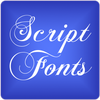 Script 2 Fonts for FlipFont®