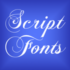 Script Fonts for Android 圖標