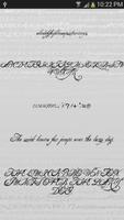 Script Fonts for Android ภาพหน้าจอ 2