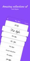 Font Style & Stylish Name captura de pantalla 1