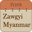 Zawgyi Myanmar Fonts