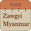 Zawgyi Myanmar Fonts иконка