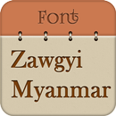 Zawgyi Myanmar Fonts APK
