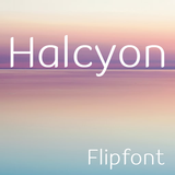 ZF Halcyon™ Latin Flipfont