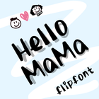 Ah HelloMaMa™ Latin Flipfont icône