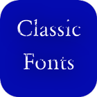 Classic Font Style simgesi