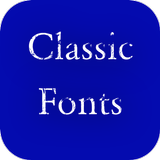 Classic Font Style icon