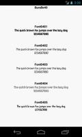 Lettertypen voor FlipFont 40 screenshot 2