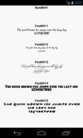 Fonts for FlipFont 41 screenshot 1