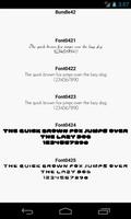 Fonts huruf for FlipFont 42 screenshot 1