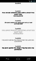 Fonts for FlipFont 45 截圖 2