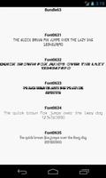 Fonts for FlipFont 63 screenshot 1