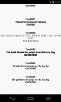 Fonts for FlipFont 60 poster