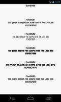 Fonts for FlipFont 68 poster