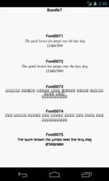 Phông chữ cho FlipFont 7 ảnh chụp màn hình 1
