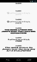 Fonts for FlipFont 90 screenshot 1