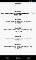 Phông chữ cho FlipFont 13 ảnh chụp màn hình 1