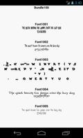 Phông chữ cho FlipFont 100 ảnh chụp màn hình 2