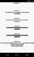 Fonts for FlipFont 111 poster