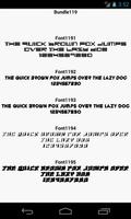 Fonts for FlipFont 119 poster