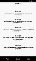 Fonts for FlipFont 143 screenshot 1