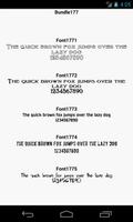 Fonts for FlipFont 177 تصوير الشاشة 2