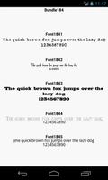 Fonts for FlipFont 184 ภาพหน้าจอ 2