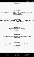 Fonts for FlipFont 203 포스터