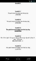 Yazı Tipleri FlipFont 31 Ekran Görüntüsü 1