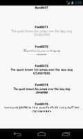 Fonts for FlipFont 37 screenshot 1