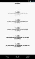 Fonts huruf for FlipFont 36 screenshot 1