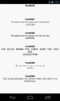 Fonts for FlipFont 38 poster