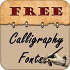 Calligraphy Fonts Free আইকন